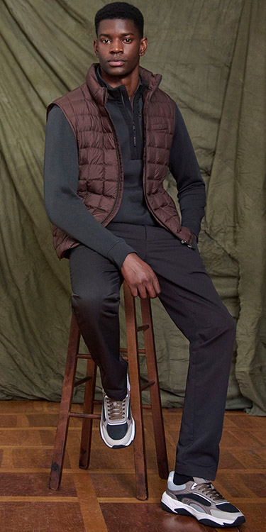 Sportive Lässigkeit, Komplett-Outfit