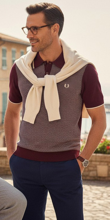 Entspannter Preppy Look, Komplett-Outfit Image 0