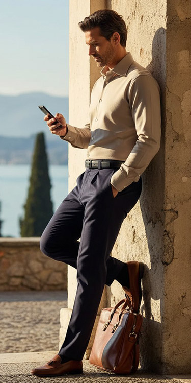Smart Casual Look, Komplett-Outfit