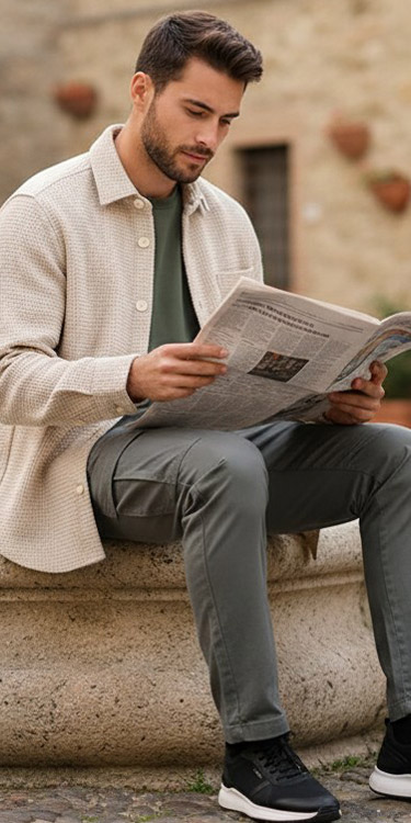 Casual Style mit Overshirt, Komplett-Outfit