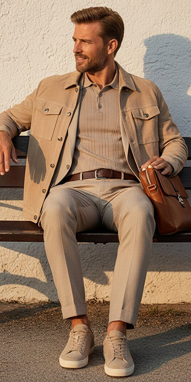 Ton in Ton Tailoring, Komplett-Outfit