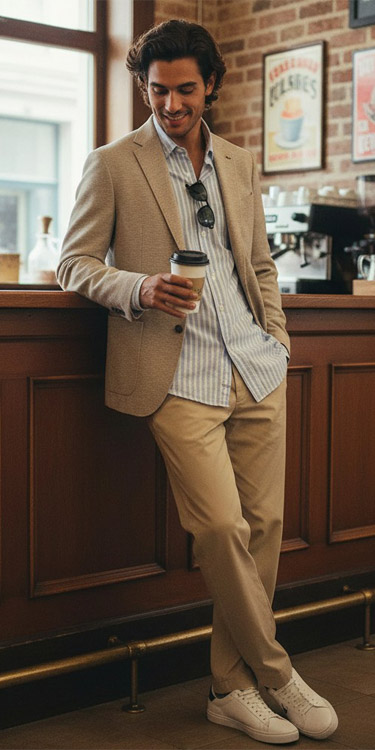 Entspannt Smart Casual, Komplett-Outfit