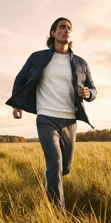 Sportive Leichtigkeit, Komplett-Outfit
