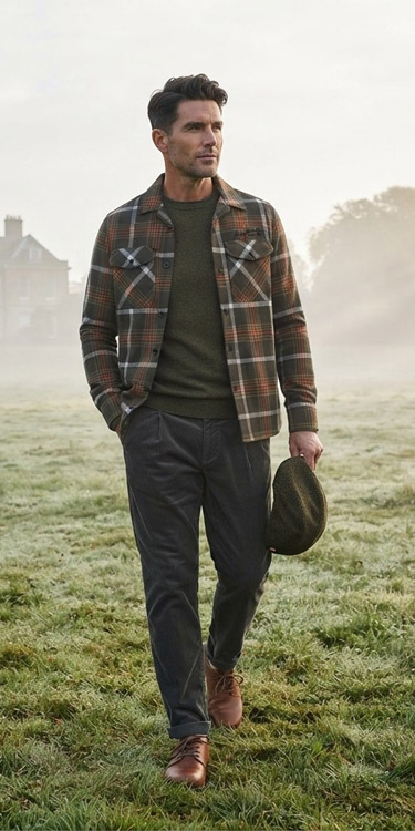Karo trifft Country, Komplett-Outfit