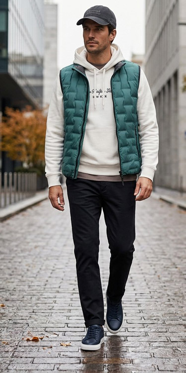 Sportiver City-Look, Komplett-Outfit
