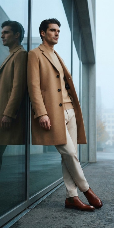 Quiet Luxury in Caramel, Komplett-Outfit