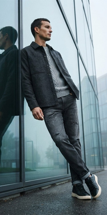 Grey Layers, Komplett-Outfit