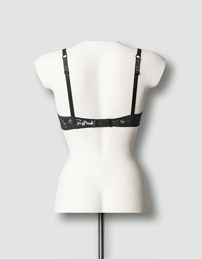 DKNY Signature Lace Unlined Demi 451000/DBK Image 1