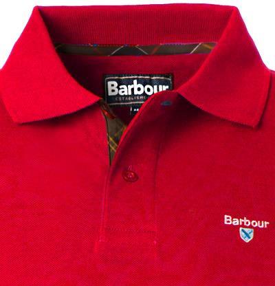 Barbour Tartan Pique-Polo MML0012RE51 Image 1