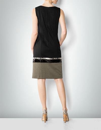 Laurèl Damen Kleid schwarz-khaki 18165/2900 Image 1