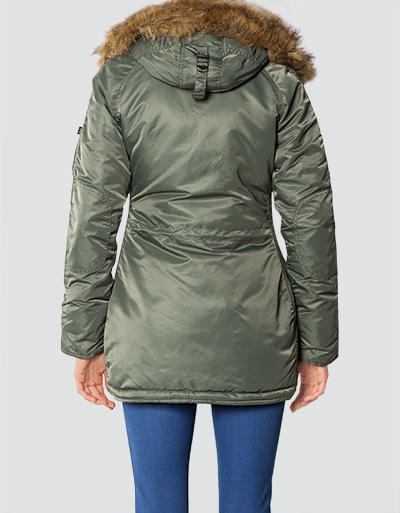 ALPHA INDUSTRIES Damen Jacke N3B VF 113007/01 Image 1