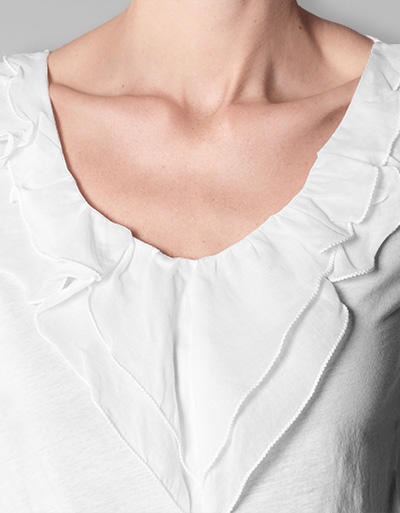 Daniel Hechter Damen T-Shirt white 2707/72601/001 Image 2
