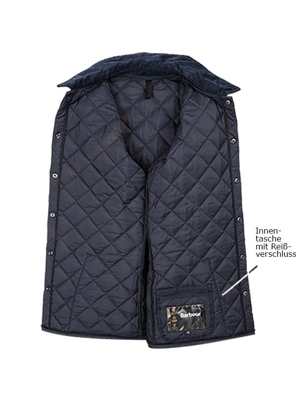 Barbour, Steppjacke Heritage Liddesdale, navy