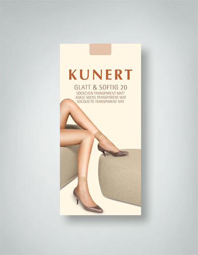 KUNERT Glatt&Softig Söckchen 3er Pack 169500/3520 Image 1