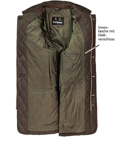 Barbour Jacke Quilted Lutz olive MQU0508OL51 Image 2
