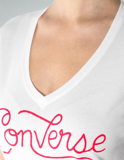 Converse Damen T-Shirt weiß 06943C/110 Image 1