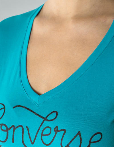 Converse Damen T-Shirt türkis 06943C/951 Image 1