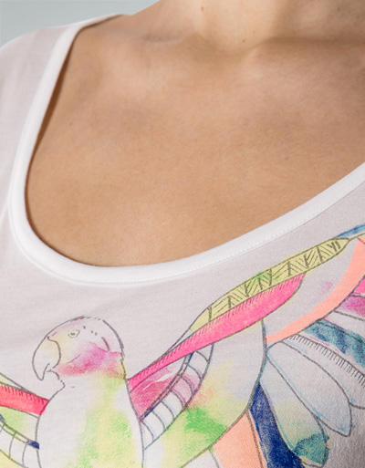 ROXY Damen T-Shirt ERJZT00073/WBSO Image 1