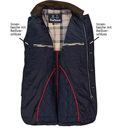 Barbour Jacke Quilted Sander navy MQU0559NY91 Image 2
