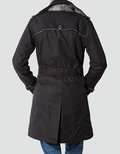 Barbour Damen Cupar Trench LWB0304BK11 Image 1
