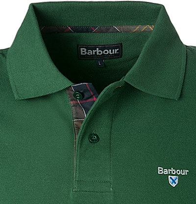 Barbour Polo-Shirt racing green MML0012OL72Diashow-2