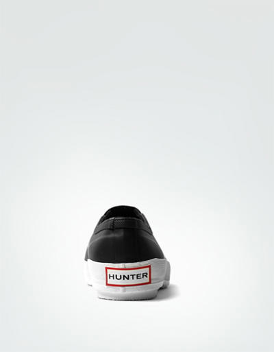 HUNTER Damen Original Plimsole WFF1051RMA/BLK Image 3