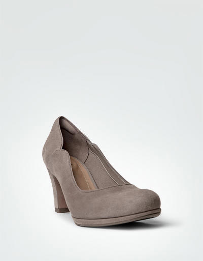 Clarks Chorus Nights pebble suede 26117461D Image 2
