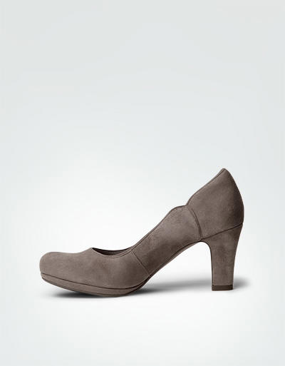 Clarks Chorus Nights pebble suede 26117461D Image 4