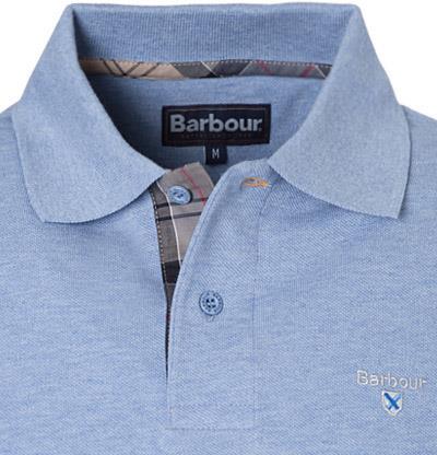 Barbour Polo-Shirt sky marl MML0012BL55 Image 1