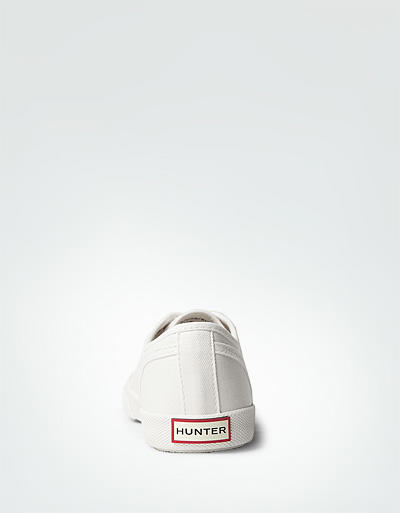 HUNTER Original Canvas Lo Top WFK1005CNV/WHT Image 3
