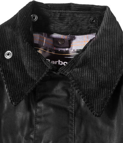 Barbour Jacke Bedale Wax black MWX0018BK91 Image 3