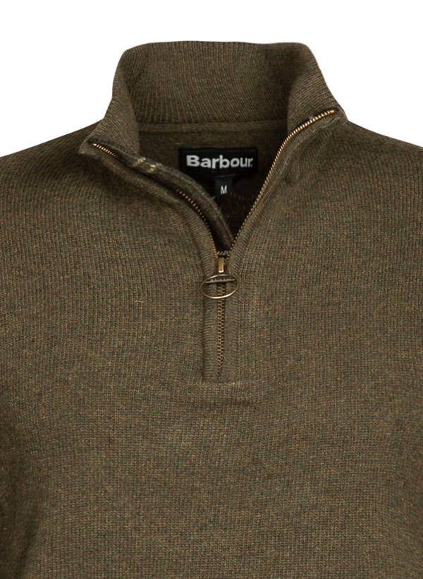 Barbour Troyer Holden olive marl MKN0837OL91 | herrenausstatter.de 