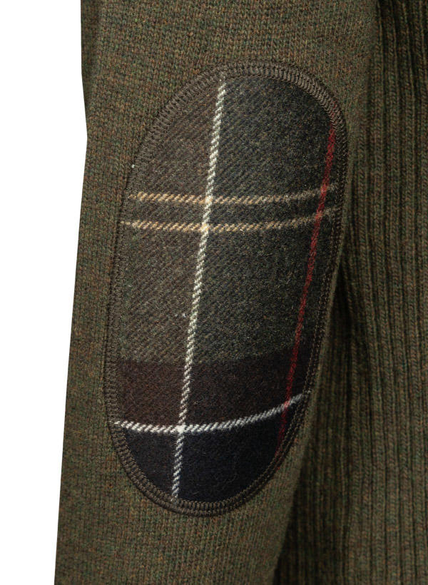 Barbour Troyer Holden olive marl MKN0837OL91 | herrenausstatter.de 