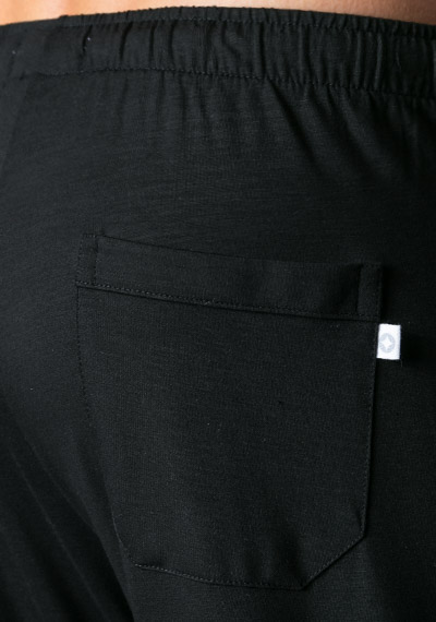 Thumbnail - DEREK ROSE Herren Schlafanzüge schwarz Modal unifarben