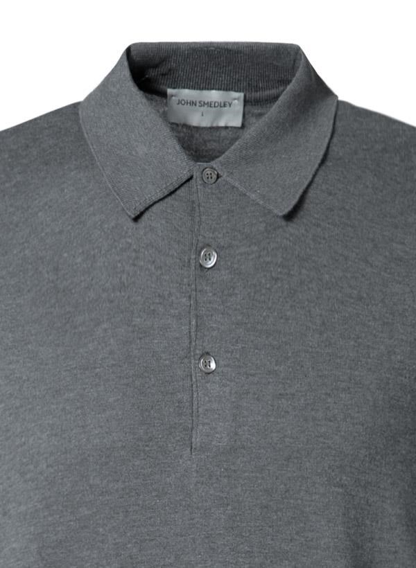 John Smedley Polo Pullover Finchley/charcoal Image 1