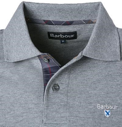 Barbour Polo-Shirt grey melange MML0012GY52 Image 1