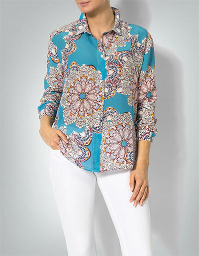 joyce & girls Damen Bluse 1015/turquoise Image 1