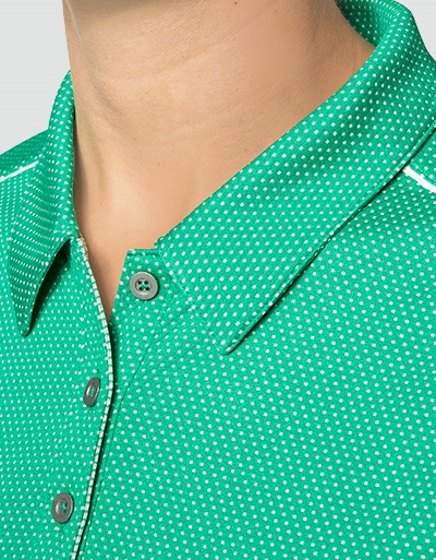 adidas Golf Damen Polo-Shirt core green BC1140Diashow-2