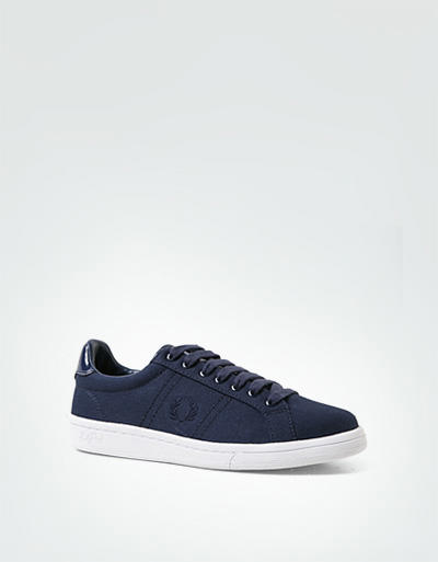 Fred Perry Damen B721 Canvas & Patent B3016W/266 Image 2