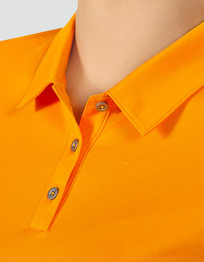 adidas Golf Damen Polo-Shirt bright orange CD3410 Image 1