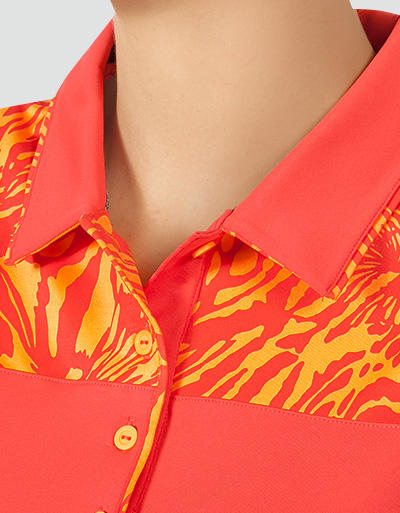 adidas Golf Damen Polo-Shirt real coral CD3479 Image 1