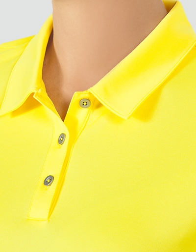 adidas Golf Damen Polo-Shirt gelb CG0722Diashow-2