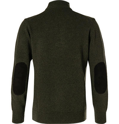 Barbour Pullover Patch seaweed MKN0585GN73 | herrenausstatter.de 