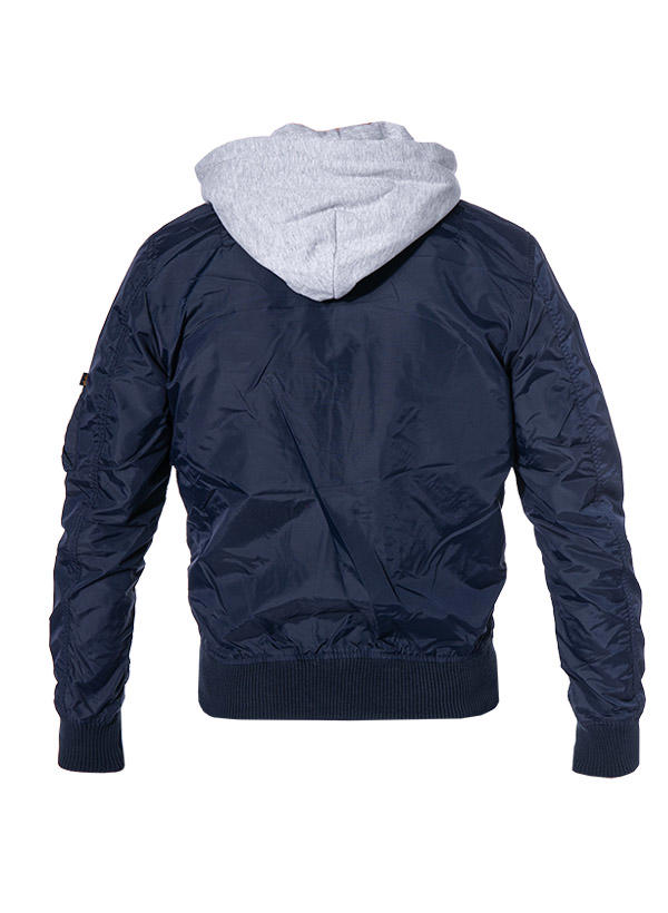 ALPHA INDUSTRIES Jacke MA-1 TT Hood 196108/07 | herrenausstatter 