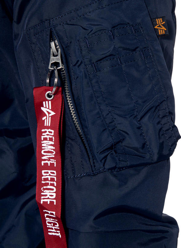 ALPHA INDUSTRIES Jacke MA-1 TT Hood 196108/07 | herrenausstatter 