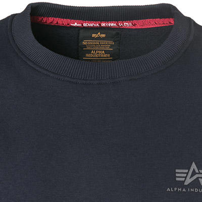 ALPHA INDUSTRIES Sweater Small Logo 188307/07 Image 1