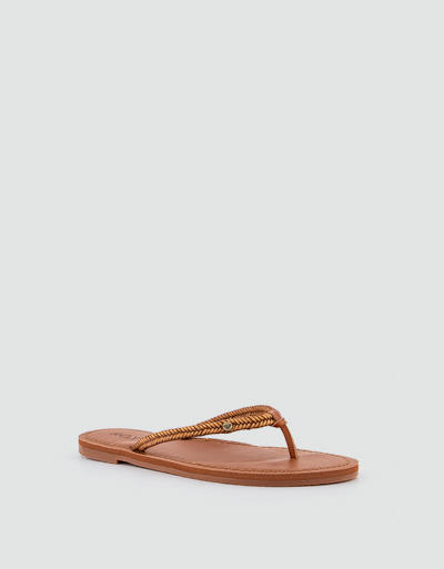ROXY Damen Zehensandalen ARJL200693/BRN Image 1