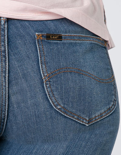Lee Damen Scarlett High Blue L30CPFYO Image 3