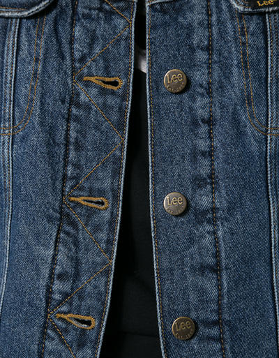 Lee Damen Sherpa Rider Vintage Worn L54VRDJK Image 5