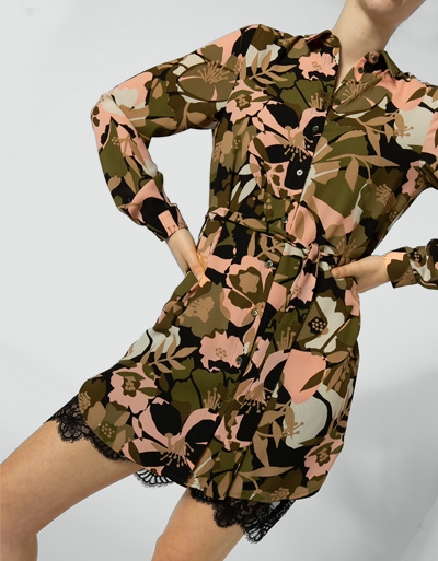 Louis Vuitton Kleid mit Blumenmuster ref.940134 - Joli Closet